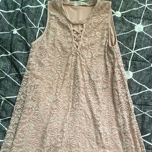 Liberty Love Pink Lace Dress